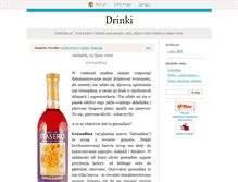 Tablet Screenshot of drinki.blox.pl