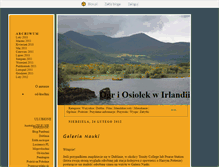 Tablet Screenshot of irlandzko.blox.pl
