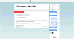 Desktop Screenshot of klimatycznywroclaw.blox.pl