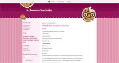 Desktop Screenshot of kolorowakuchnia.blox.pl