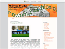 Tablet Screenshot of nowohuckie.blox.pl