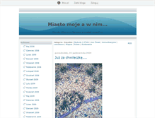 Tablet Screenshot of miastomojeawnim.blox.pl