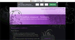 Desktop Screenshot of 28szablonkatemac.blox.pl