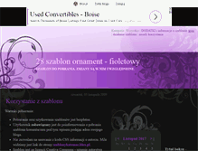 Tablet Screenshot of 28szablonkatemac.blox.pl
