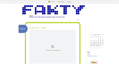 Desktop Screenshot of faktytvn.blox.pl