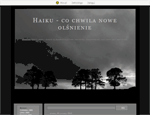 Tablet Screenshot of haikuworld.blox.pl