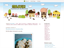 Tablet Screenshot of majulki.blox.pl