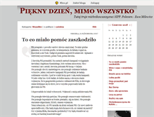 Tablet Screenshot of ewamilewicz.blox.pl