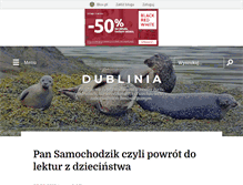 Tablet Screenshot of dublinia.blox.pl