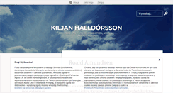 Desktop Screenshot of kiljanhalldorsson.blox.pl