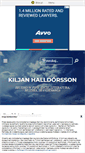 Mobile Screenshot of kiljanhalldorsson.blox.pl