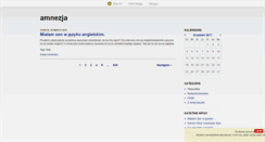 Desktop Screenshot of amnezja.blox.pl