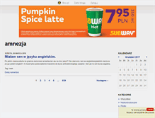 Tablet Screenshot of amnezja.blox.pl
