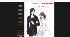 Desktop Screenshot of hgssstarezwyczaje.blox.pl