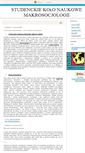 Mobile Screenshot of makrosocjologia.blox.pl