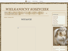 Tablet Screenshot of koszykwielkanocny.blox.pl