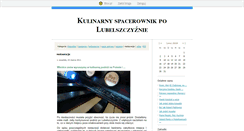 Desktop Screenshot of kulinarnylublin.blox.pl