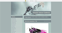 Desktop Screenshot of kolczykiindianskie.blox.pl