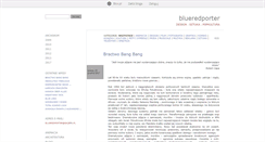 Desktop Screenshot of blueredporter.blox.pl