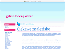 Tablet Screenshot of jagnizm.blox.pl