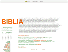 Tablet Screenshot of biblia.blox.pl