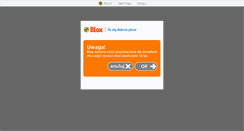 Desktop Screenshot of kasiacichopek.blox.pl