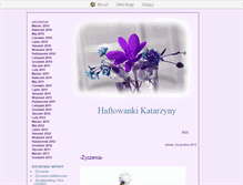 Tablet Screenshot of kate2023.blox.pl