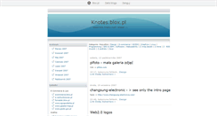 Desktop Screenshot of knotes.blox.pl