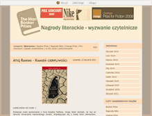 Tablet Screenshot of nagrodyliterackie.blox.pl