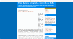 Desktop Screenshot of dietapdukana.blox.pl