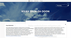 Desktop Screenshot of kilkasrokzaogon.blox.pl