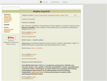 Tablet Screenshot of modnefryzurki.blox.pl