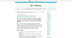 Desktop Screenshot of biblijny.blox.pl