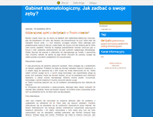 Tablet Screenshot of pieknyusmiech.blox.pl