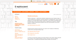Desktop Screenshot of ewykluczeni.blox.pl