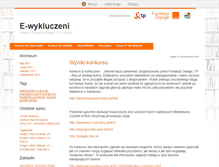 Tablet Screenshot of ewykluczeni.blox.pl