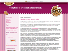 Tablet Screenshot of fryzuryki.blox.pl