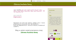 Desktop Screenshot of kuchniasowy.blox.pl