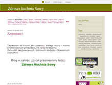 Tablet Screenshot of kuchniasowy.blox.pl