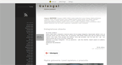 Desktop Screenshot of galangal.blox.pl