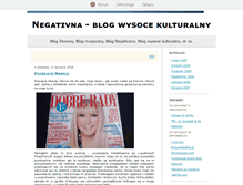 Tablet Screenshot of negativna.blox.pl