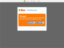 Tablet Screenshot of aniamucha.blox.pl