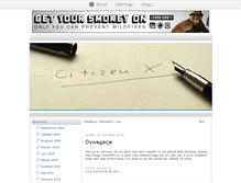 Tablet Screenshot of citizenx.blox.pl
