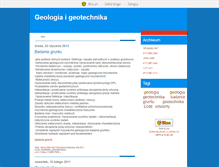 Tablet Screenshot of geologia.blox.pl