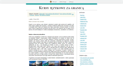 Desktop Screenshot of languageabroad.blox.pl