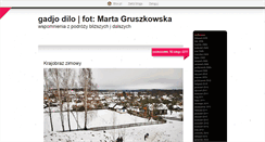 Desktop Screenshot of gadjodilo.blox.pl