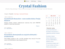 Tablet Screenshot of crystalfashion.blox.pl