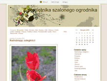 Tablet Screenshot of ogrodtadka.blox.pl
