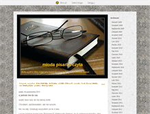 Tablet Screenshot of mlodapisarkaczyta.blox.pl