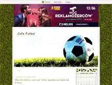 Tablet Screenshot of cafefutbol.blox.pl